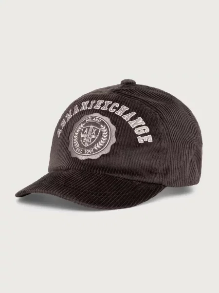 Armani Exchange șapcă de baseball pentru bărbați cu maro