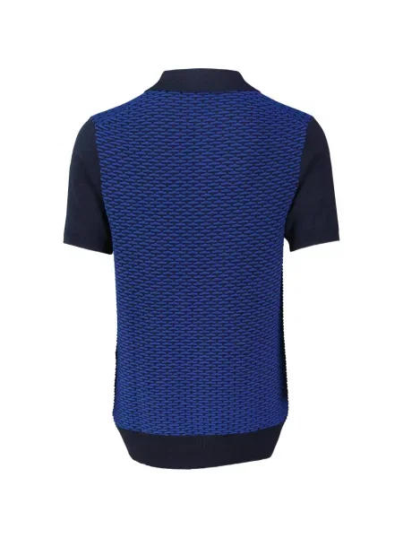 Πλεκτό polo Pal Zileri μπλε