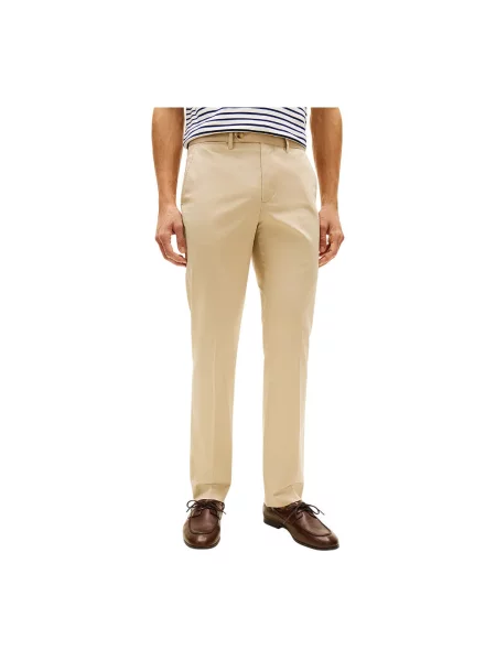 Pantaloni Tommy Hilfiger bej