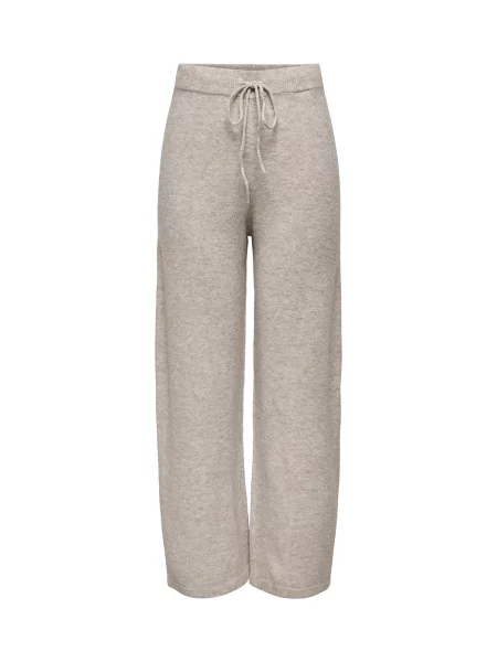 JDY Petite Pantaloni JDYRUE amestecat gri