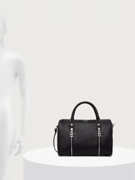 Zadig&Voltaire чанта дамска от кожа SUNNY черно