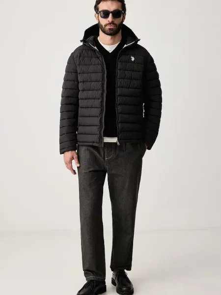 U.S. Polo Assn. стьобана куртка Lightweight Quilt Hooded