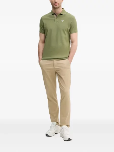 Polo Barbour με κέντημα πράσινο