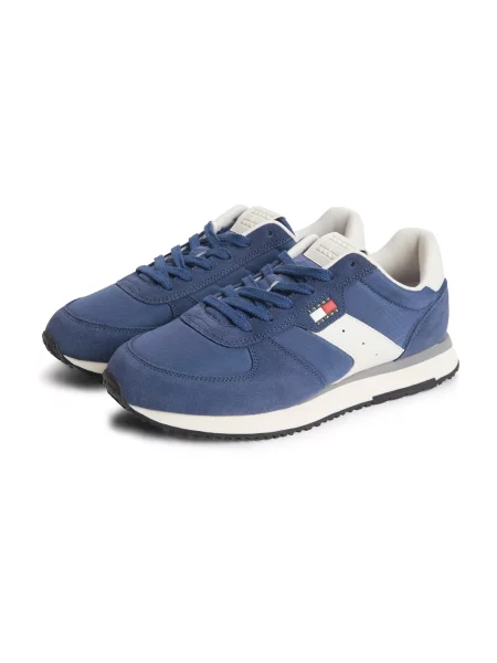 Sneakerși Tommy Jeans alb