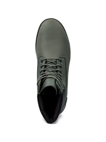 Čizmice Timberland s vezicama s čipkom s autogramom zelena