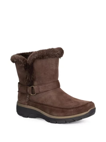 Botine Skechers maro