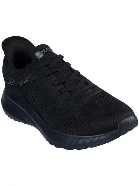 Buty sportowe Skechers Bob Squad Chaos Solid Step czarne