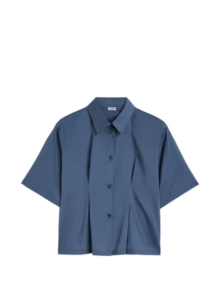 Scurt cămașă Jil Sander albastru
