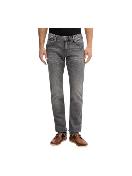 Jeansy Emporio Armani szare