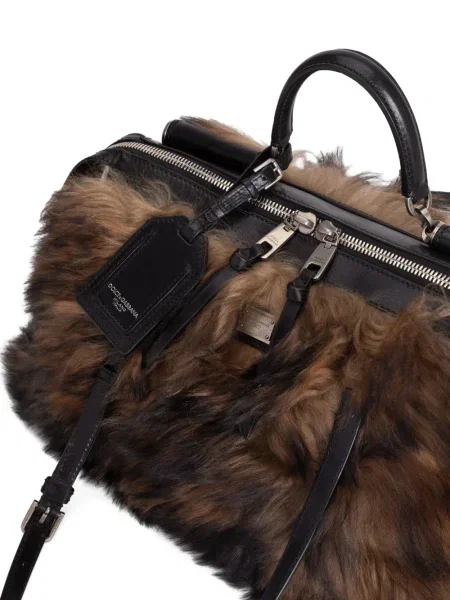 Geantă Dolce & Gabbana maro