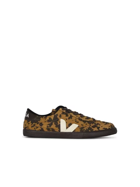 Sneakersy Veja zamszowe brązowe
