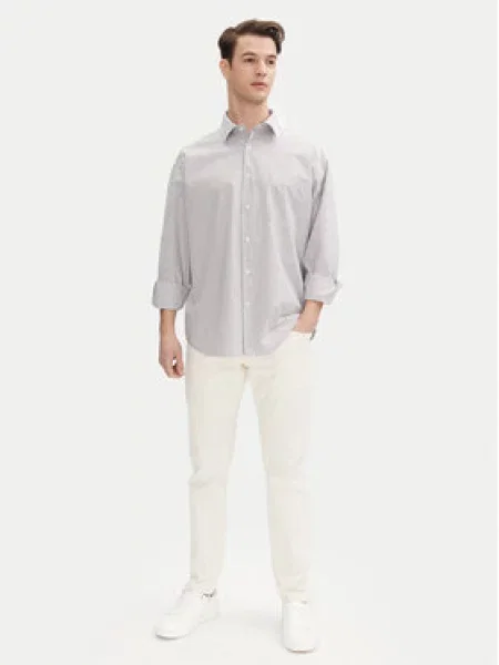 Jack&Jones Košile Atlas Wide Fit šedá