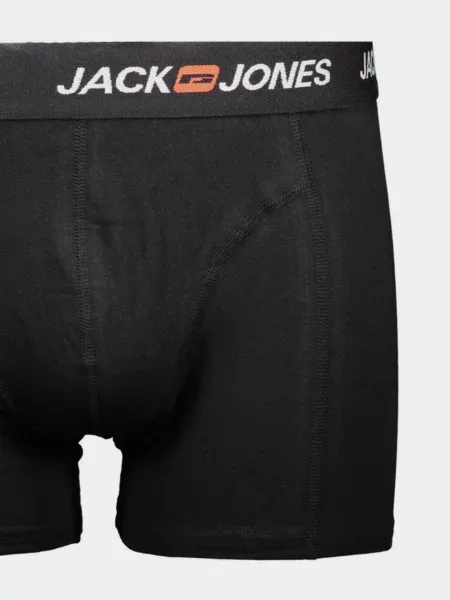 Трусы Jack & Jones с лого черные
