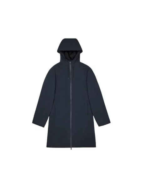 Kurtka Rains z kapturem niebieska
