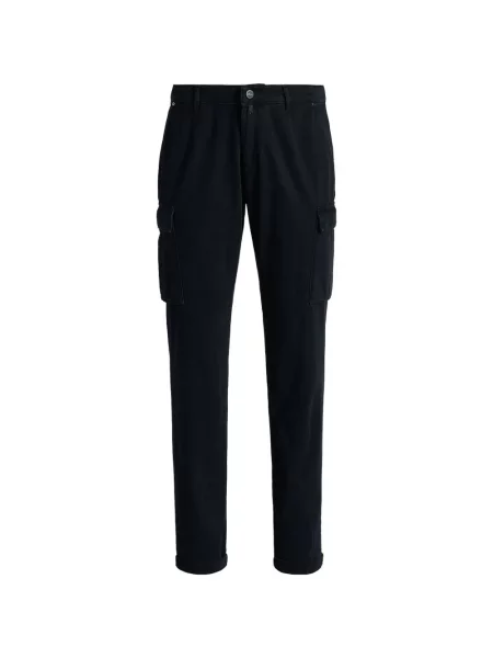 Pantaloni cargo Kiton conici albastru