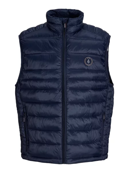 JACK & JONES Vestă JJEKingsley bleumarin
