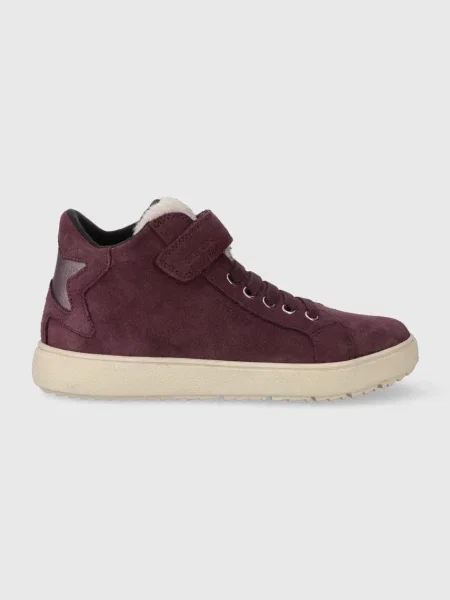 Geox semišové sneakers boty J THELEVEN WPF fialové