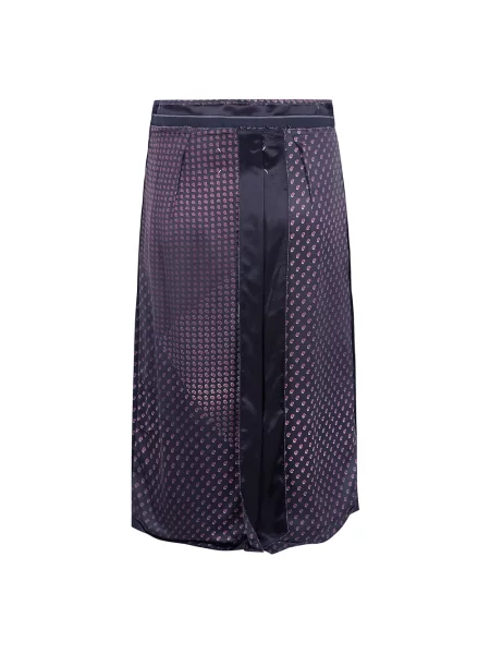 Spódnica midi Maison Margiela z nadrukiem z wzorem paisley