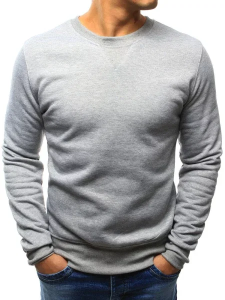 Пуловер Dstreet сиво