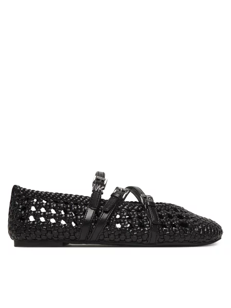 Балеринки MICHAEL Michael Kors Indy Flex черен