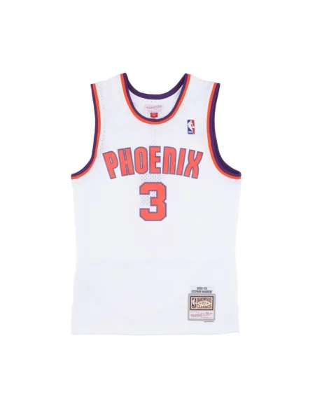 Kamizelka Mitchell & Ness z dżerseju biała
