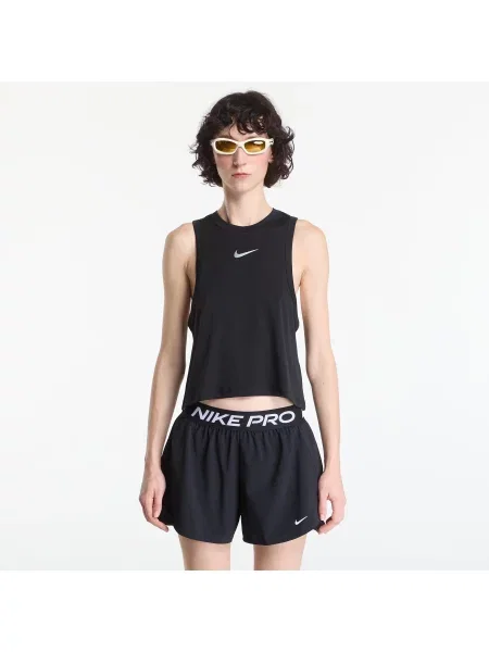 Nike Pro Dri-FIT Tank Top Black/ White M alb