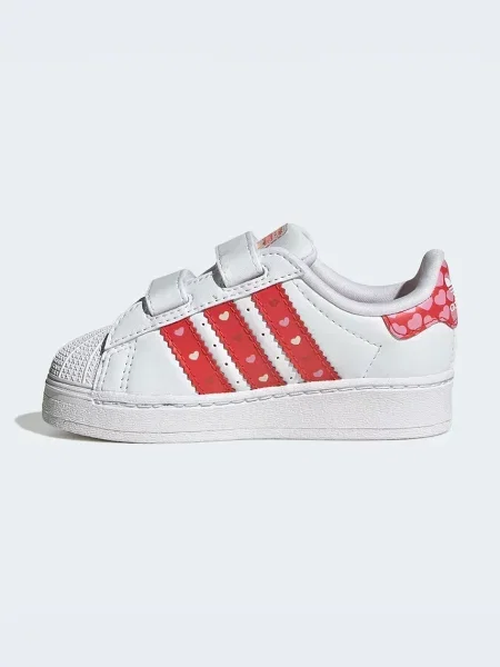 Adidas Originals Дитячі замшеві кросівки DISNEY SUPERSTAR LED LIGHTS