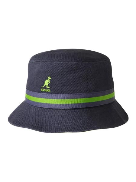 Czapka Kangol w paski niebieska