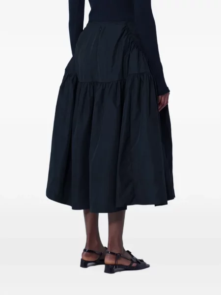 Fustă midi Cecilie Bahnsen negru