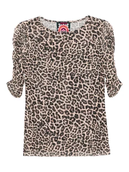 Мрежест топ Johnny Was кафяво