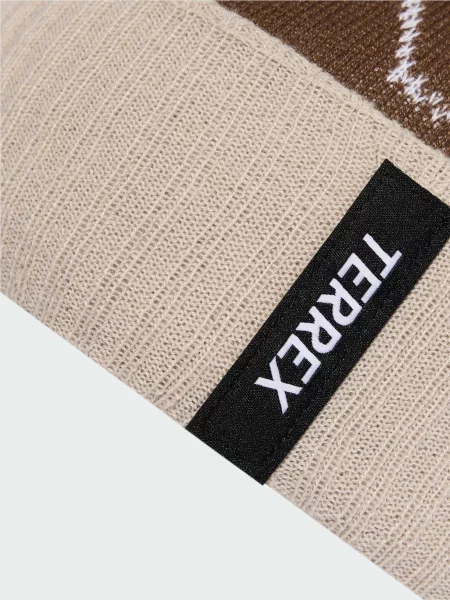 Шапка Adidas бежевая