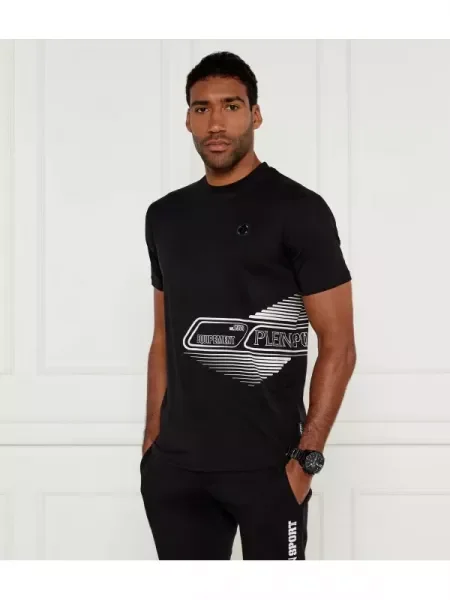 Plein Sport Tricou AADC negru
