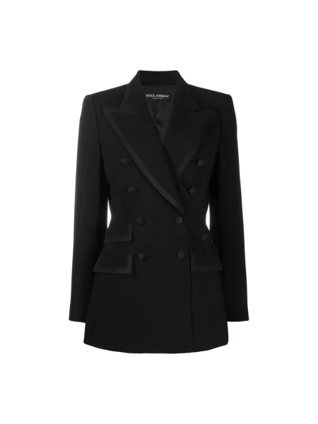 Marynarka Dolce And Gabbana biznesowa czarna