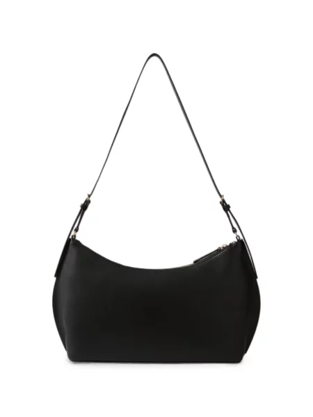 Кожена чанта Claudie Pierlot черно