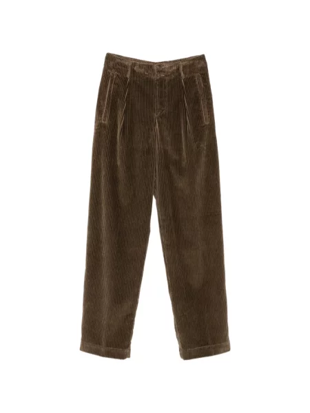 Pantaloni Etro de catifea cord maro