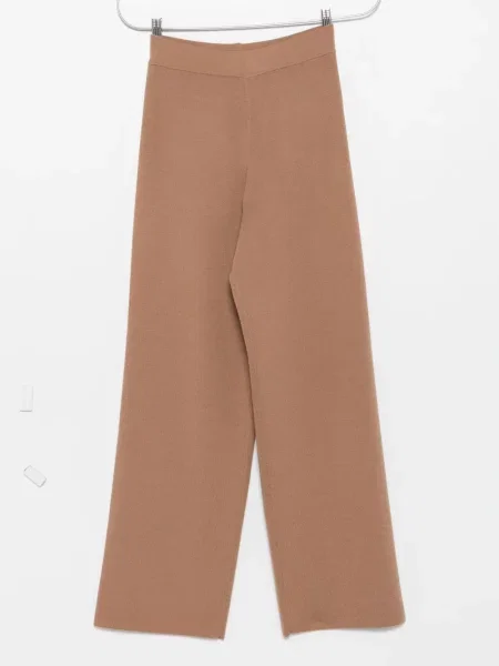 Pantaloni Fabiana Filippi de lână maro