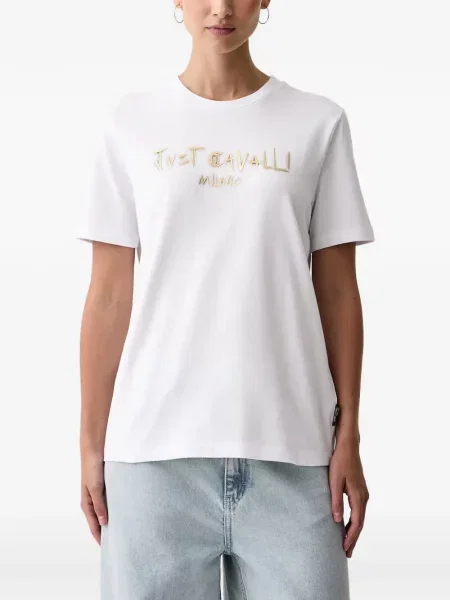Tricou Just Cavalli alb