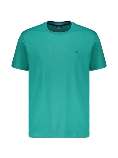 Tricou Paul & Shark cu decolteu rotund verde