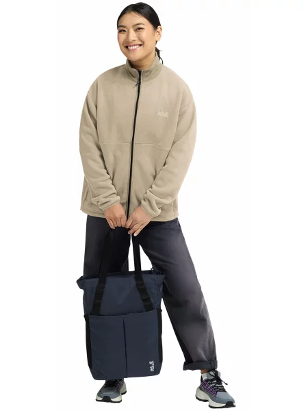 Флісова кофта Jack Wolfskin бежевий