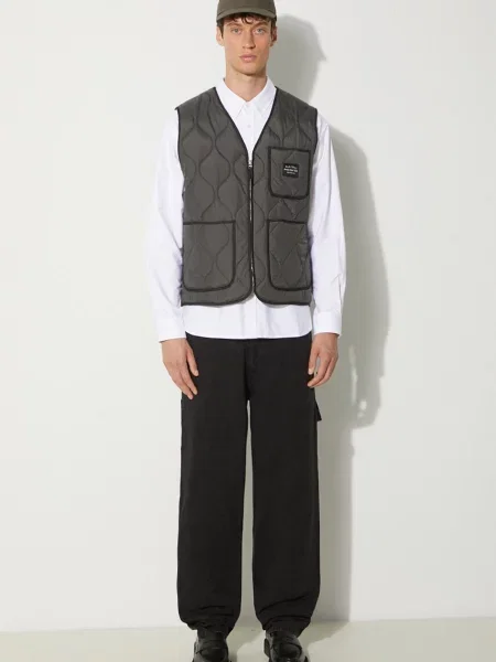Srajca Awake NY Embroidered Oxford Shirt bela