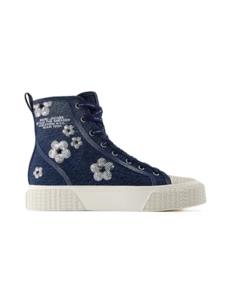 Sneakersy Marc Jacobs z cekinami niebieskie
