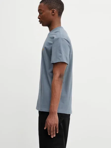 Koszulka Carhartt Wip niebieska