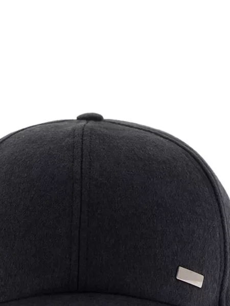 Selyem baseball sapka Herno kék