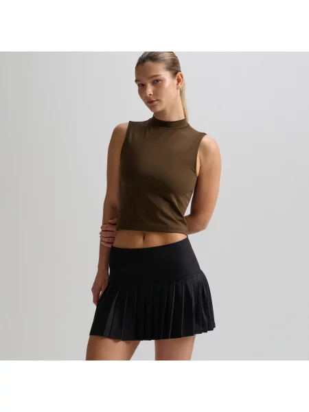 Топ Cropp коричневый