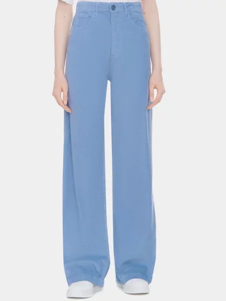 Emporio Armani Прямі джинси блакитний