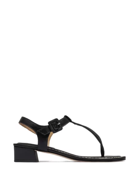 Sandale Bernardo cu cataramă cu bretele negru