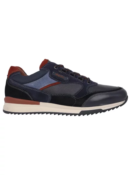 Sneakersy Australian skórzane niebieskie