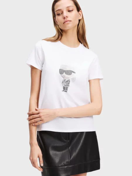 Футболка Karl Lagerfeld біла