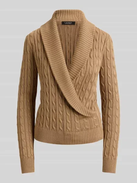 Sweter w kroju regular fit z mieszanki bawełny i Lauren Ralph Lauren