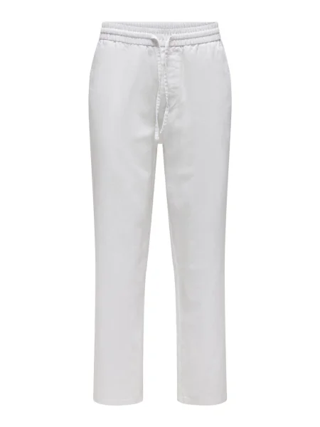 Only & Sons Pantaloni SINUS' alb